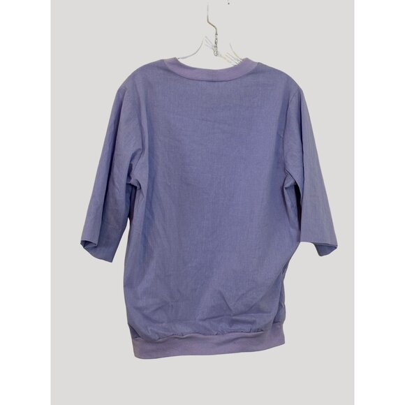 Blair Women’s Pull On Two Piece Polyester Cotton Top and Pants Size 12/14 - Picture 8 of 8